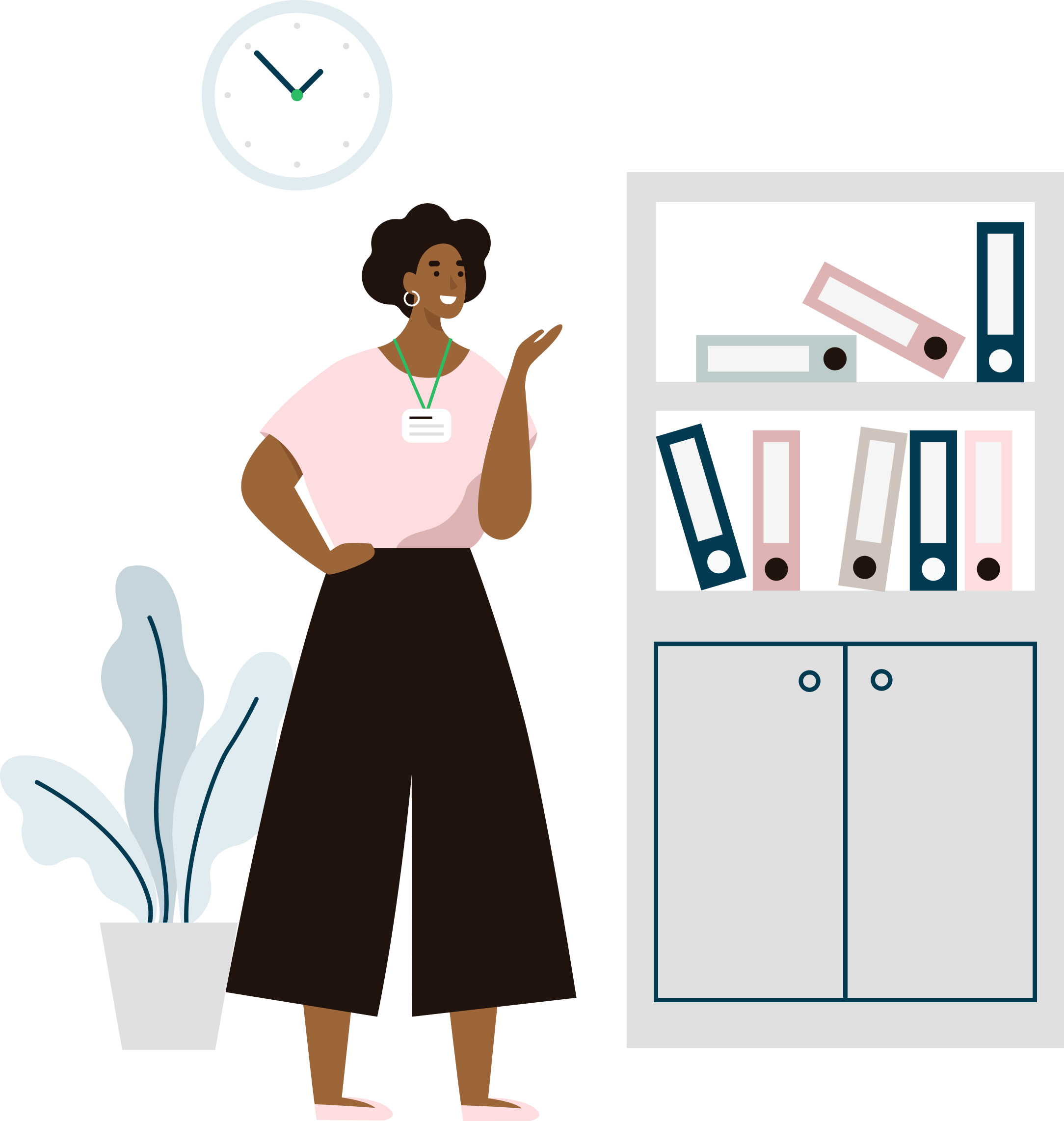 Office Worker Illustration Office Worker Illustration